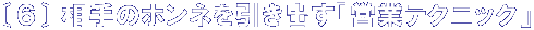�k�U�l ����̃z���l�������o���u�c�ƃe�N�j�b�N�v